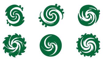 Ornamental Calligraphy Set with Whimsical Whorls for Designers vector