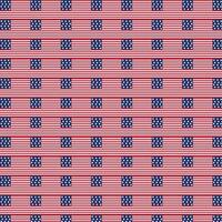 American Flag-Inspired Repeating Pattern for Creative Projects vector