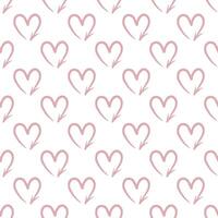 Pattern with an arrow heart. Simple Minimalist Infinite Texture vector