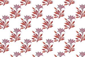 seamless floral pattern with intricate botanical designs for textile wallpaper wrapping paper garden inspired prints and nature themed backgrounds vector