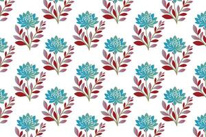 seamless floral pattern with elegant botanical illustrations for fabric wallpaper wrapping paper garden themes and nature inspired designs vector