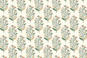 seamless floral pattern with vibrant red dahlias, leafy stems, and detailed blossoms ideal for textile, wallpaper, wrapping paper, and botanical patterns vector