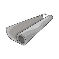 illustration of Canvas Roll vector