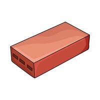 illustration of Clay Block vector