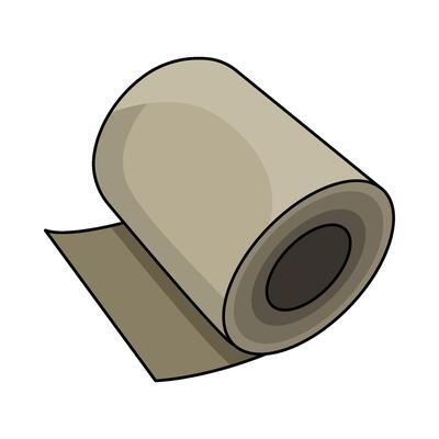 illustration of Paper Roll
