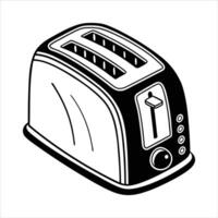 Fully Editable Toaster Icon Designs vector
