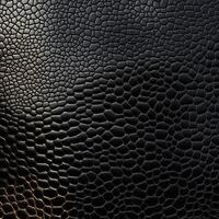Black leather texture, beautiful realistic leather. Print background, print photo