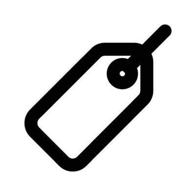 Tag icon. sign for mobile concept and web design. illustration
