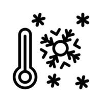 Thermometer cold icon - From forecast, Climate and Meteorology icons, widget icons vector