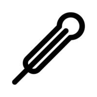 Thermometer icon. sign for mobile concept and web design illustration vector