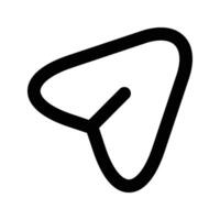 Send icon. sign for mobile concept and web design. illustration vector