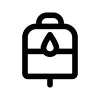 Blood icon. sign for mobile concept and web design. illustration vector