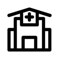 Hospital Icon. symbol for mobile concept and web design. vector
