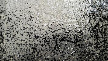 Water droplets on glass photo