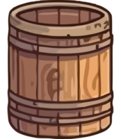 winery with barrel of whiskey and wine isolated png