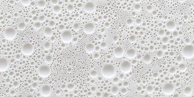 Bubbles forming a frothy texture on a smooth surface during preparation photo