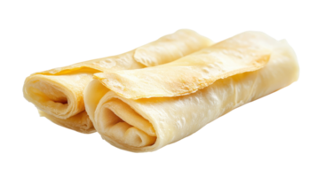 Two rolls of bread on a black background png