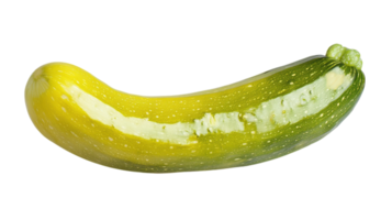 A Fresh Green Zucchini with Glossy Skin, Perfect for Health-Conscious Recipes and Culinary Presentations, Adding Vibrant Color and Nutritional Value to Dishes. png