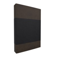 Modern notebook with a sleek design isolated on a transparent png