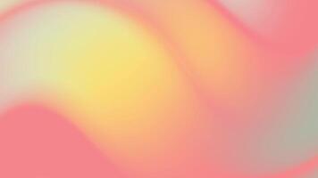 Pastel pink yellow and peach blend seamlessly creating a soft gradient. video