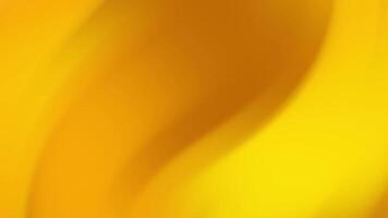 Golden yellow gradients form abstract curved texture. video