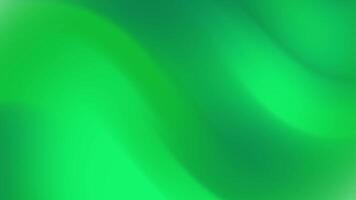 Green gradient background features soft curves and subtle shading. video