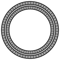 Luxurious Ethnic Frame Border Design for Vintage and Ornamental Creations. vector