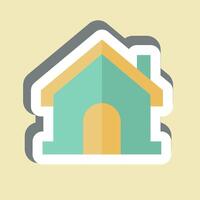 Sticker Address. related to Healthcare symbol. design editable vector