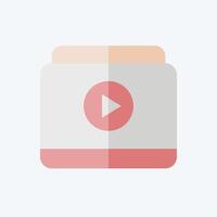 Icon Online . related to Hobbies symbol. flat style. design editable vector