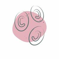 Icon Red Blood Cells. related to Healthcare symbol. Color Spot Style. design editable vector