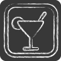 Icon Bar. related to Public symbol. chalk Style. design editable vector