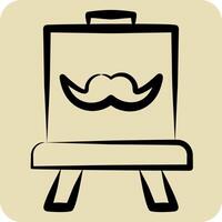 Icon Circular. related to Hobbies symbol. hand drawn style. design editable vector