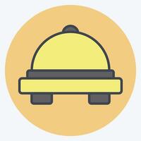 Icon Cooking. related to Hobbies symbol. color mate style. design editable vector