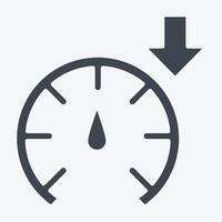 Icon Accelerate. related to Speed symbol. glyph style. design editable vector