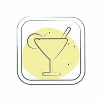 Icon Bar. related to Public symbol. Color Spot Style. design editable vector