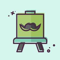 Icon Circular. related to Hobbies symbol. MBE style. design editable vector
