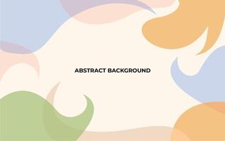 abstract background color pastel vector