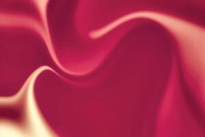 Elegant Abstract Waves in Sensuous Red and Soft Golden Hue vector