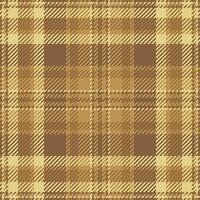 Elegant beige and brown plaid pattern. Perfect for textile designs, website backgrounds, or fallthemed projects. Subtle texture adds depth and sophistication. vector