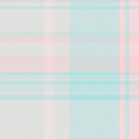 Delightful pastel plaid pattern in soft pinks and blues. Perfect for textile design, backgrounds, or website assets. Subtle diagonal stripes create a delicate and stylish texture. vector