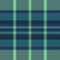Composition texture textile tartan, back to school pattern plaid check. Green background fabric seamless in dark and green colors. vector