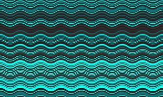 Dynamic teal and dark gray wavy stripes create a visually engaging seamless pattern. Ideal for website backgrounds, textile designs, or vibrant graphic projects. vector