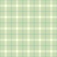 Elegant sage green and cream plaid pattern. Perfect for textile design, wallpaper, website backgrounds, or packaging. Subtle texture adds sophistication. Ideal for springsummer projects. vector
