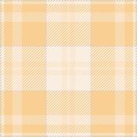 Elegant pastel plaid pattern. Soft peach and cream tones create a subtle yet stylish design perfect for fashion, home decor, or website backgrounds. vector