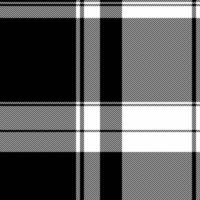 Stylish black and white diagonal plaid pattern. Perfect for textile designs, website backgrounds, or fashion projects. Modern, versatile, and easily adaptable. vector