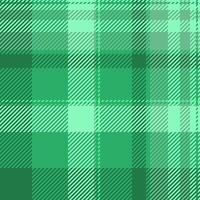 Hispanic tartan textile seamless, checkered texture check background. Manufacturing pattern fabric plaid in green color. vector
