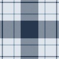 Stylish pixelated checkered pattern in blue and white. Ideal for website backgrounds, textiles, or fashion design projects. Offers a modern, geometric aesthetic with a touch of vintage charm. vector