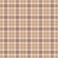Elegant neutral plaid pattern. Perfect for textile designs, website backgrounds, or packaging. Soft beige and brown tones create a calming and sophisticated aesthetic. vector