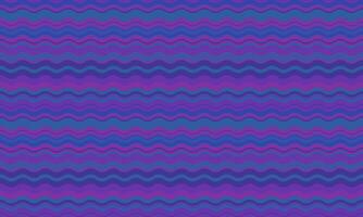 Vibrant wavy stripes in shades of purple and blue create a dynamic, seamless pattern. Ideal for website backgrounds, textile prints, or any design needing a retro, modern feel. vector