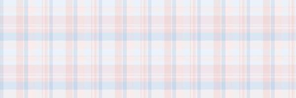 Graphic tartan background pattern, multi textile texture check. Fade fabric seamless plaid in white and light colors. vector